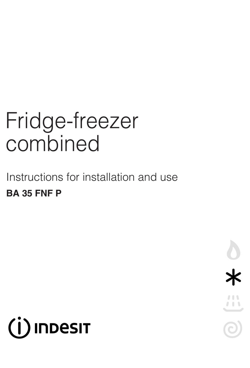 Indesit BA 35 FNF P Instructions for installation and use