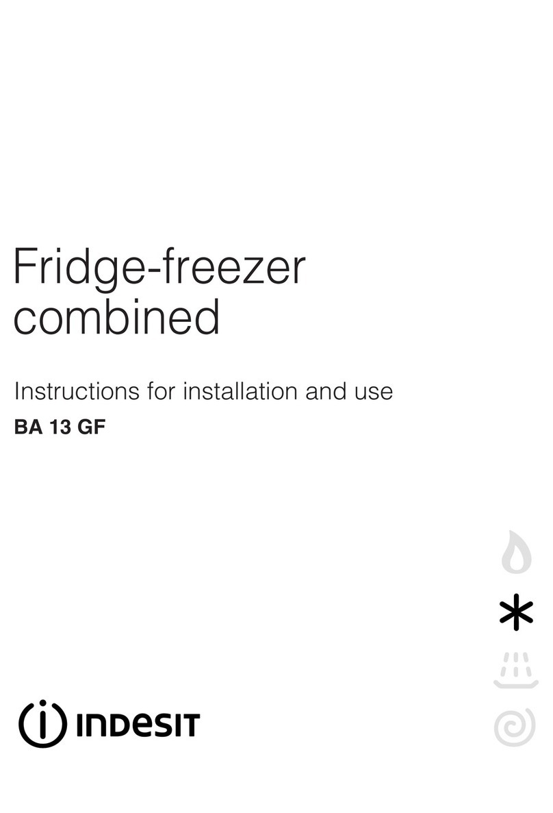 Indesit BA 13 GF Instructions for installation and use