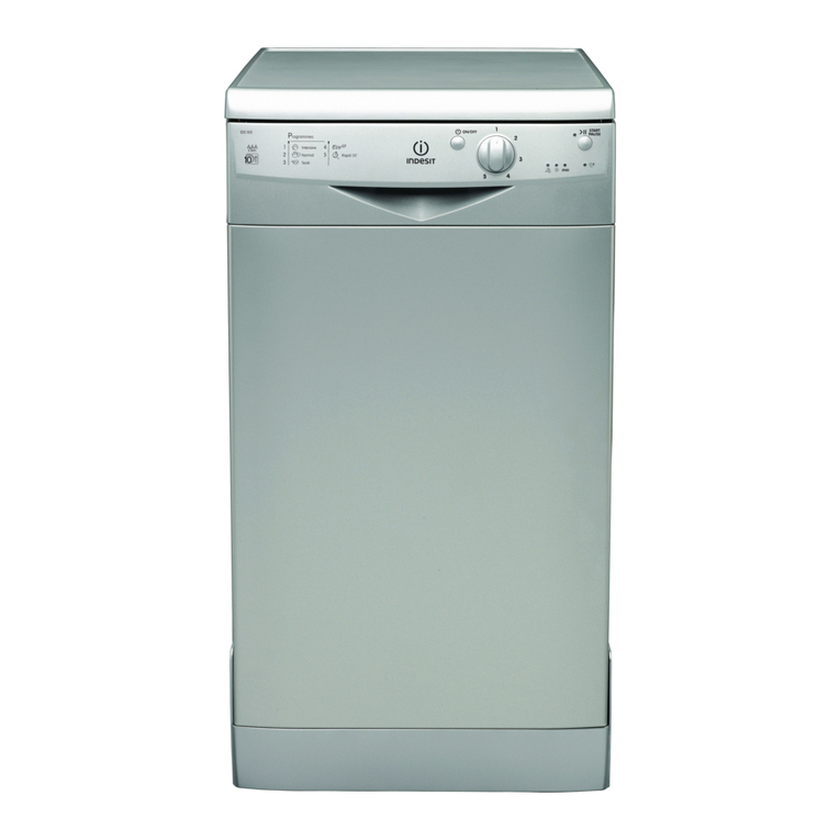 Indesit IDS 105 operating instructions