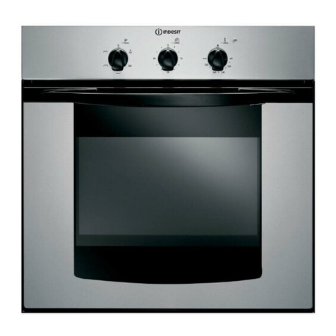 Indesit FI 21 K.B IX GB operating instructions