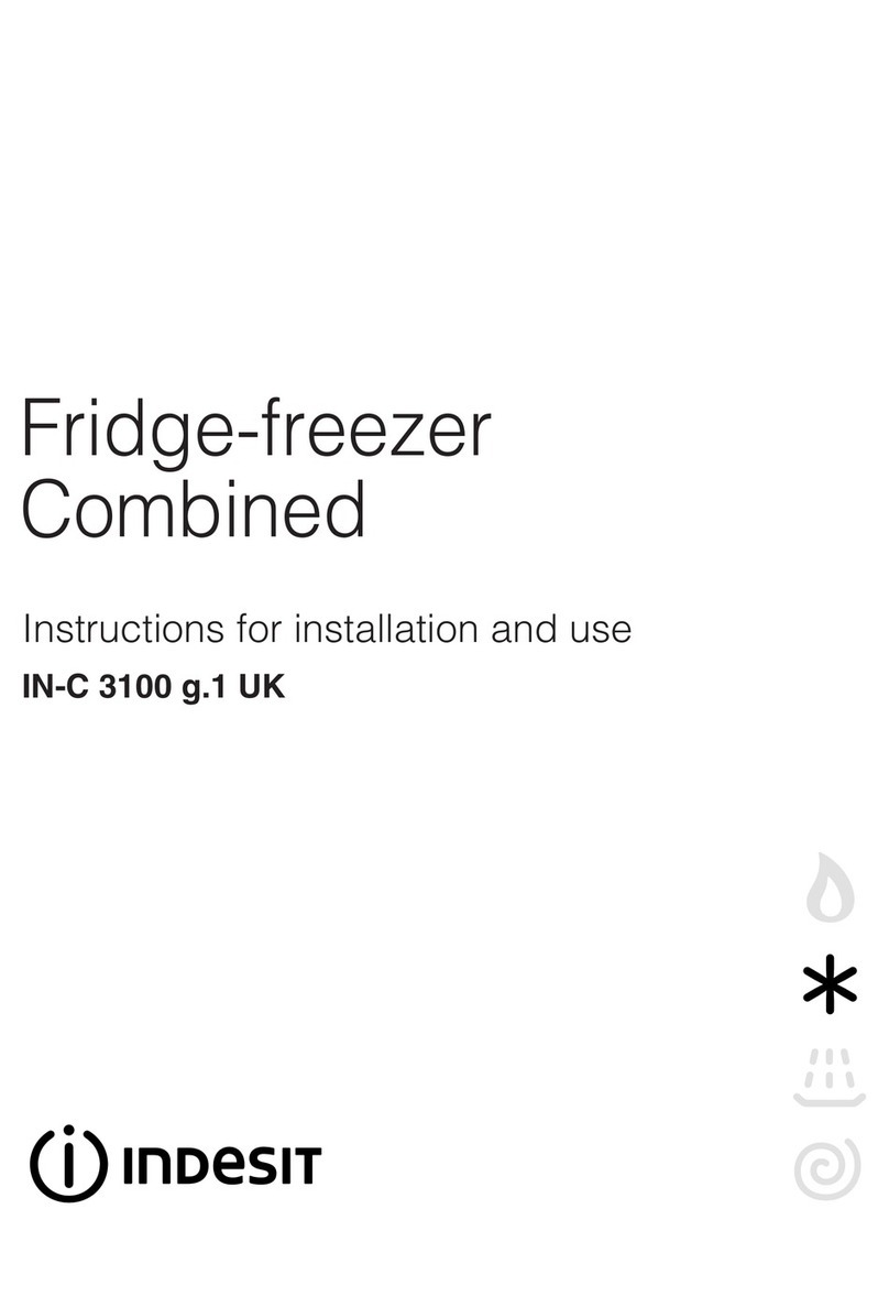 Indesit IN-C 3100 Instructions for installation and use