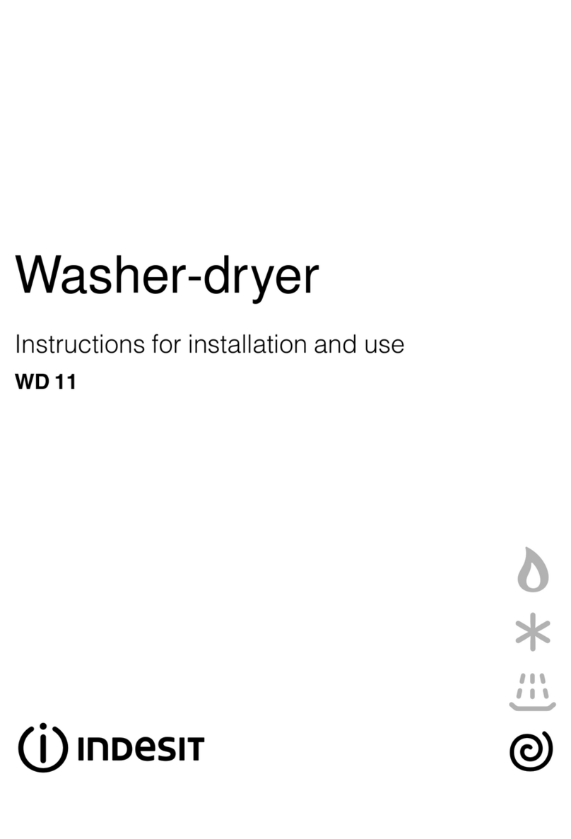 Indesit WD 11 User manual