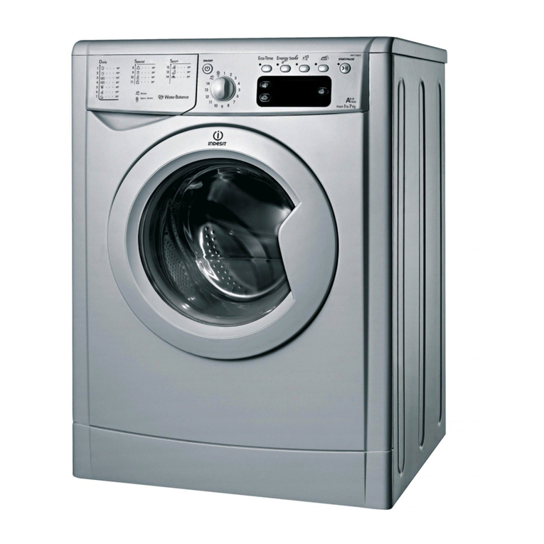 Indesit WASHER-DRYER IWDC 6105 User manual