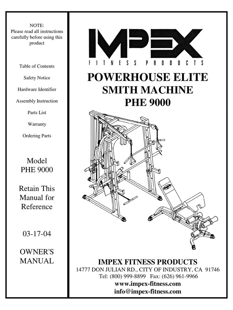 Impex Powerhouse Elite PHE 9000 User manual
