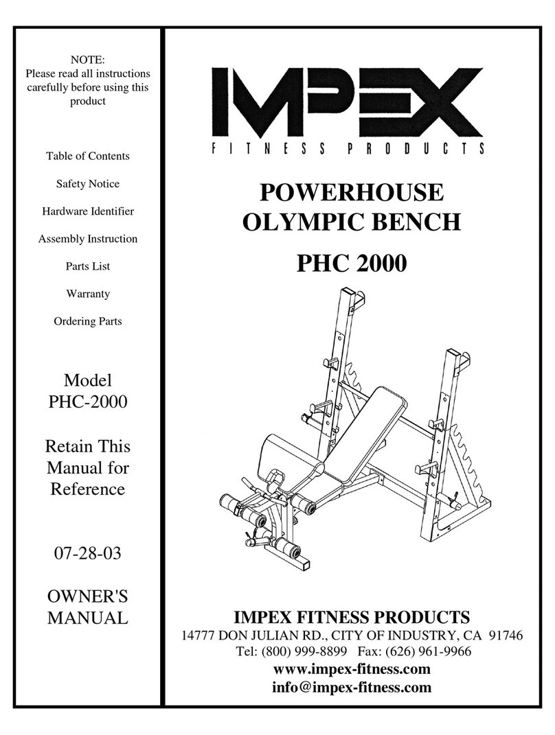 Impex POWERHOUSE PHC 2000 User manual