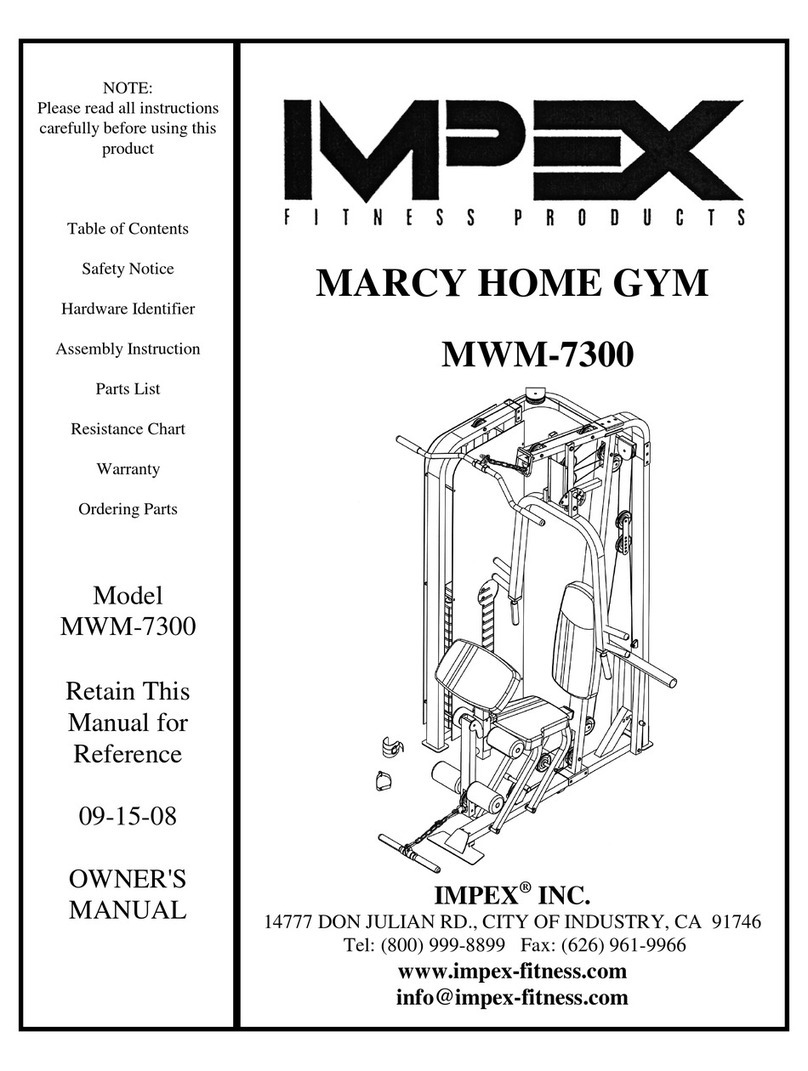 Impex MARCY MWM-7300 User manual