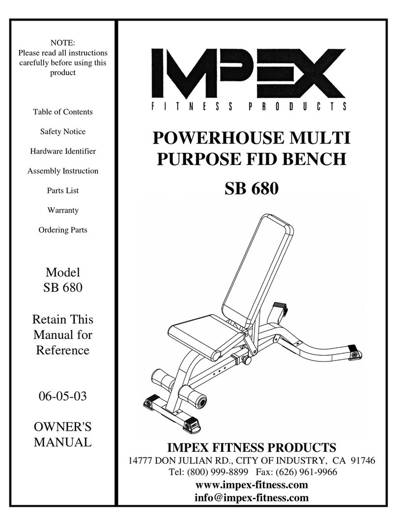 Impex POWERHOUSE SB 680 owner's manual