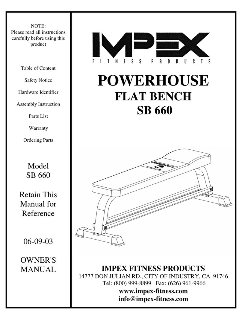 Impex POWERHOUSE  SB 660 owner's manual