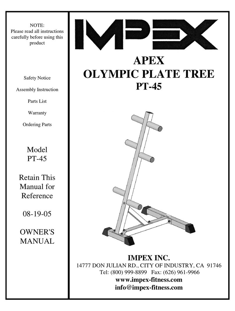 Impex APEX PT-45 owner's manual