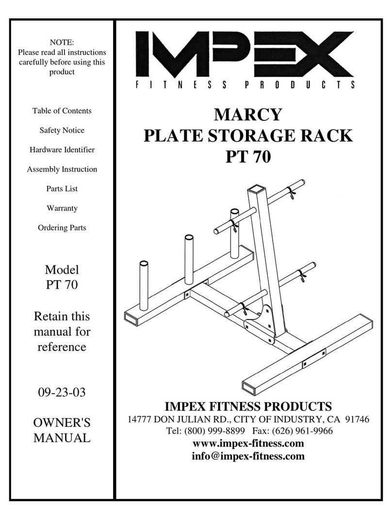 Impex MARCY PT 70 User manual Impex MARCY PT 70 User manual