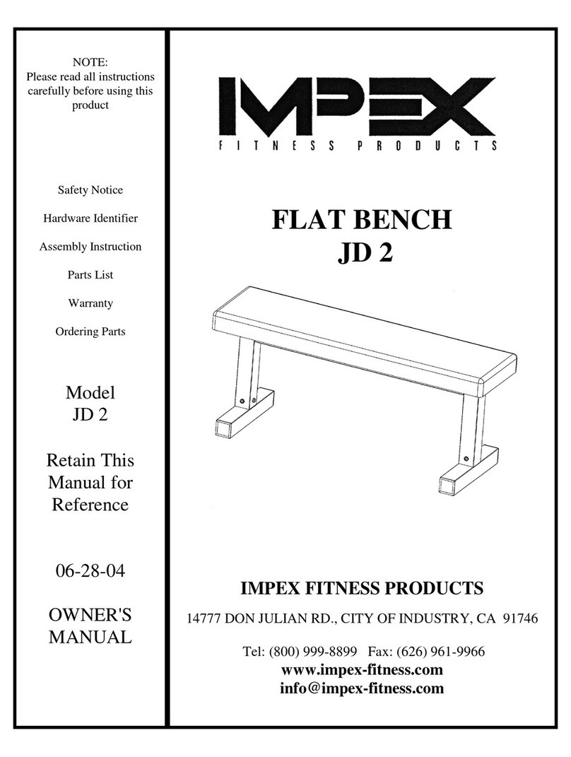Impex JD 2 owner's manual