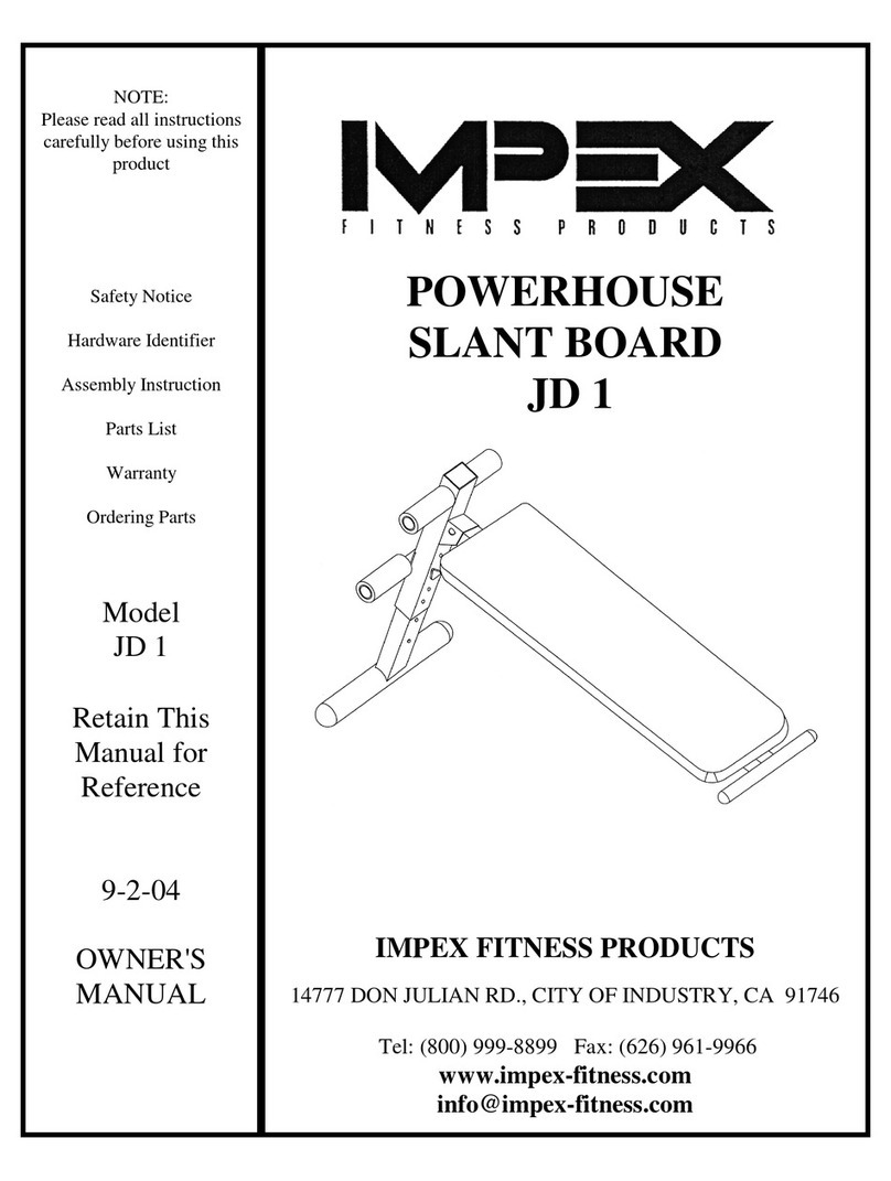 Impex POWERHOUSE JD 1 User manual Impex POWERHOUSE JD 1 User manual