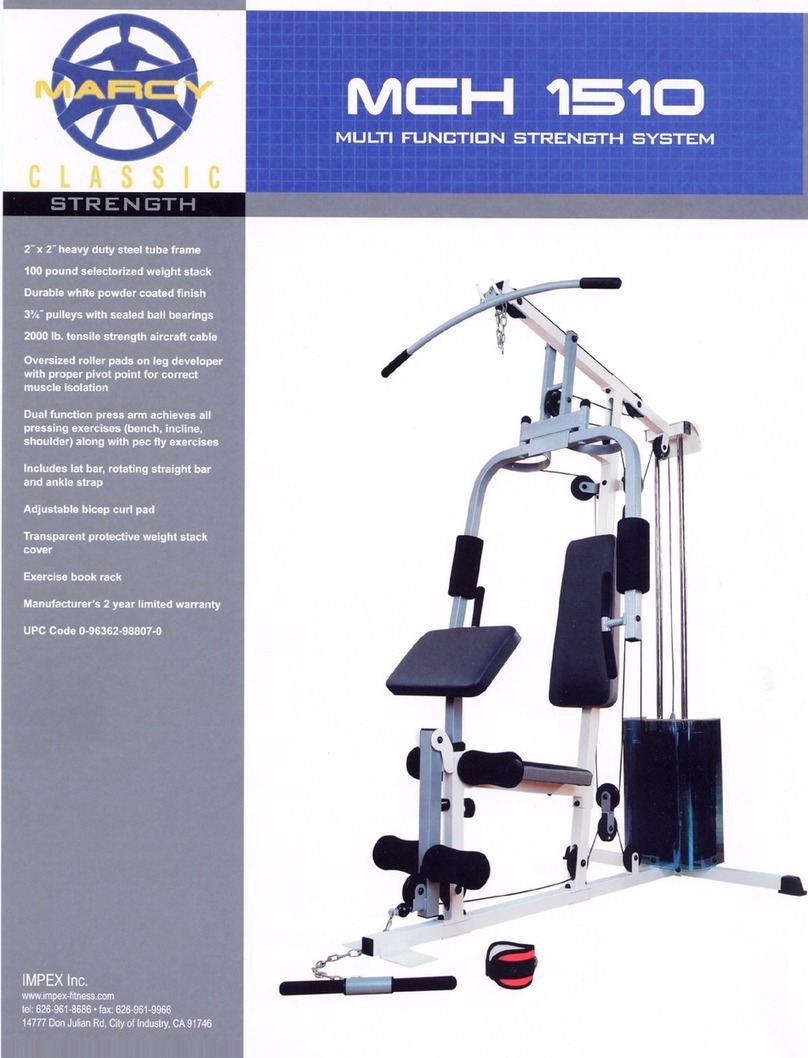 Marcy MCH 1510 brochure