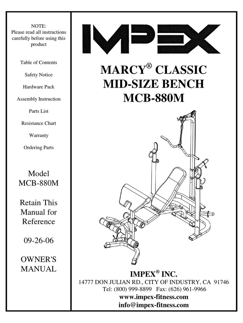Impex MARCY MCB-880M User manual