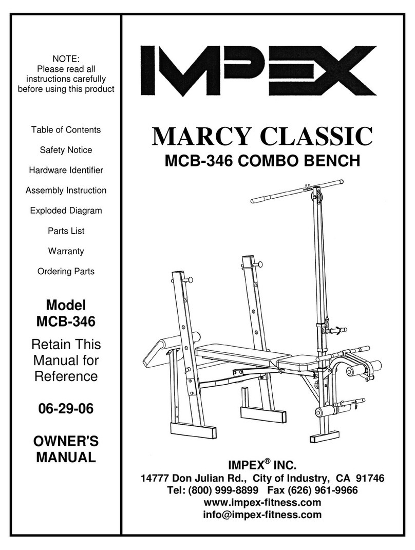 Impex MARCY MCB-346 User manual