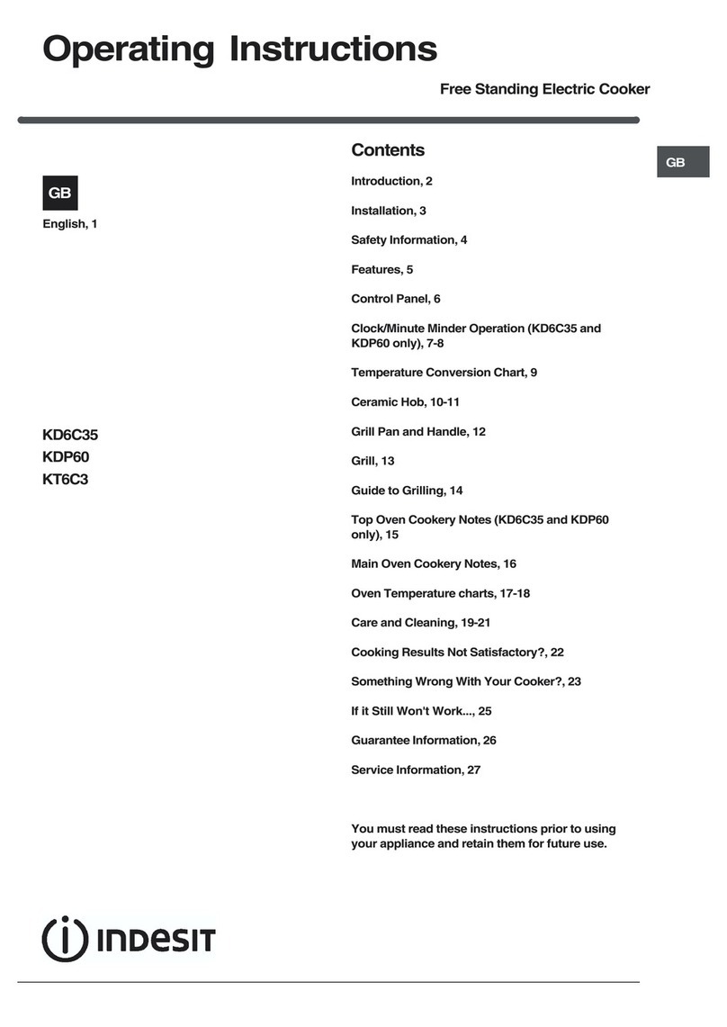 Indesit KT6C3 User manual