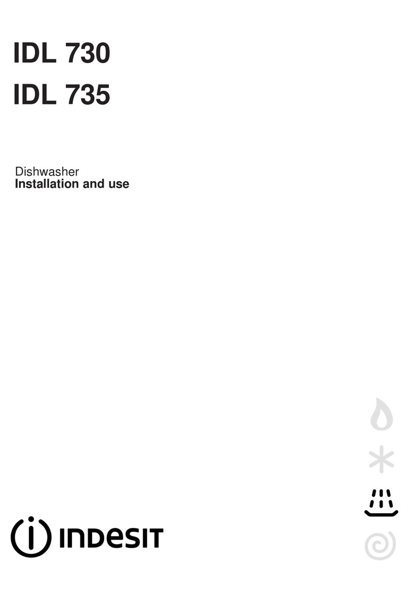 Indesit IDL 730 Installation and use