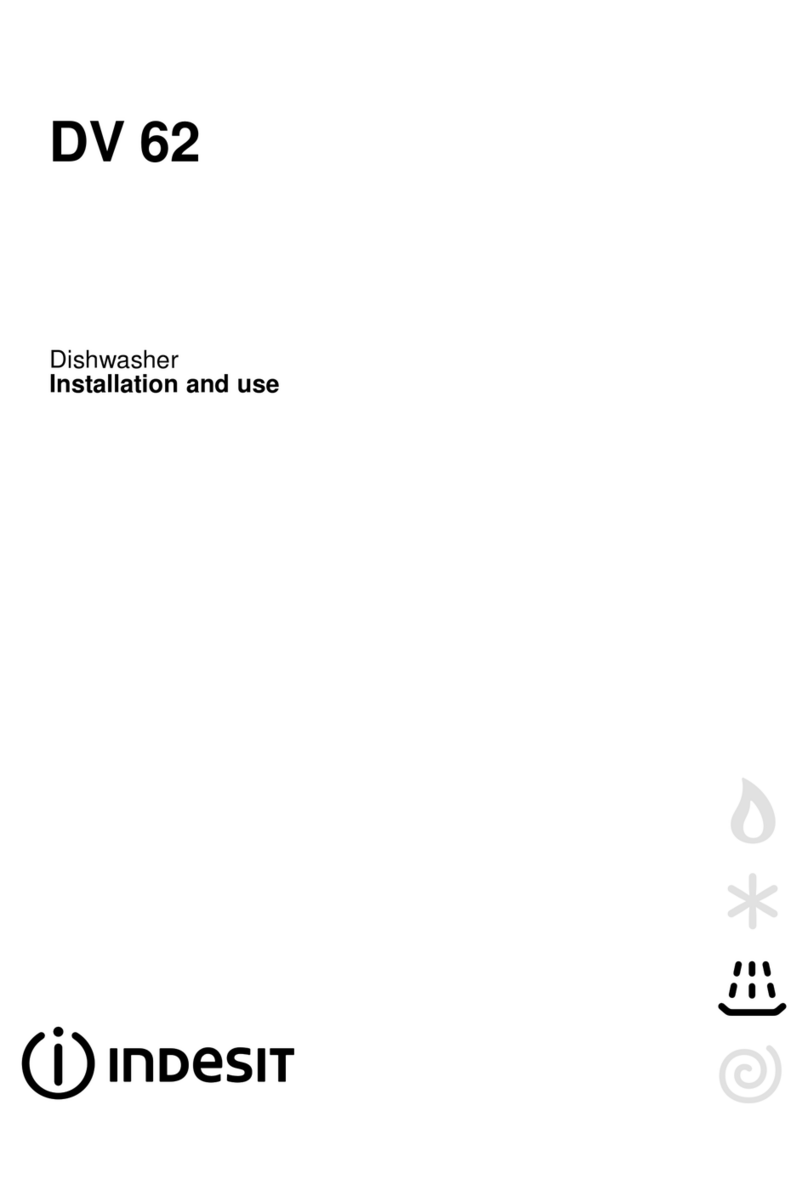 Indesit DV 62 Quick start guide