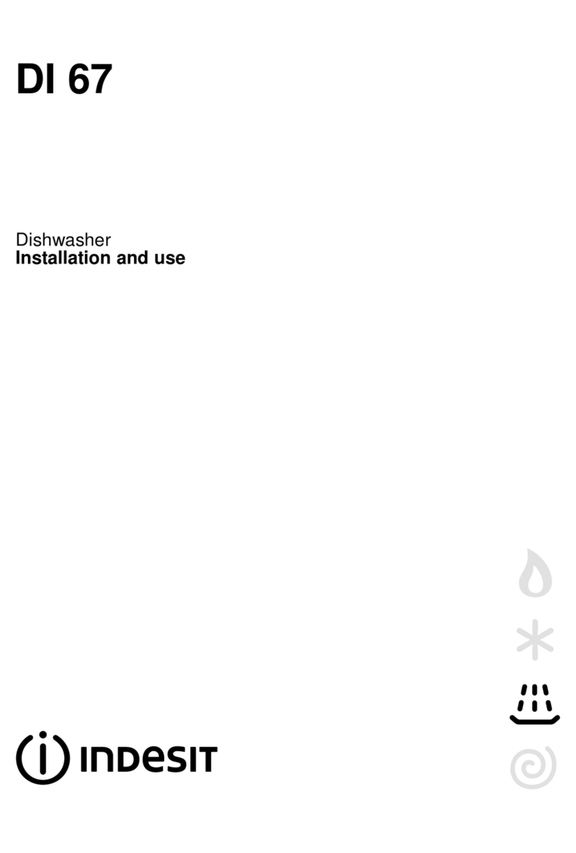 Indesit DI 67 Quick start guide