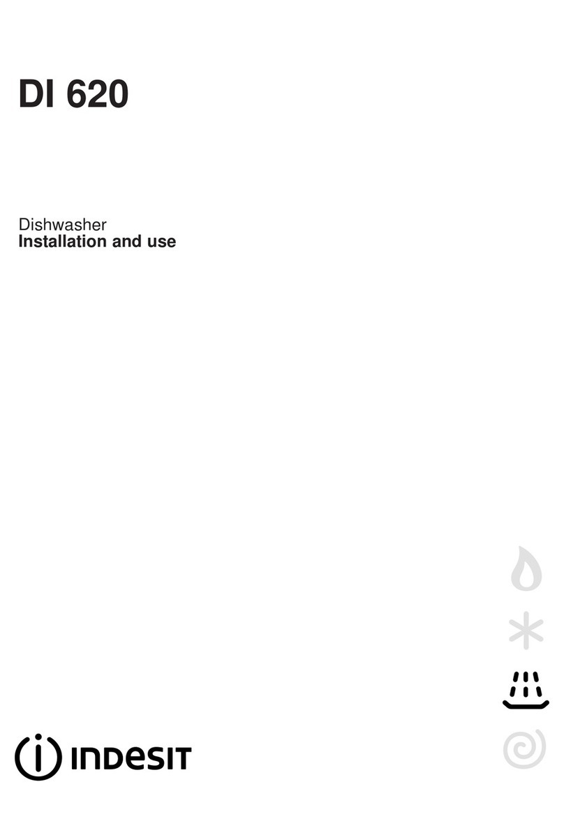 Indesit DI 620 Quick start guide
