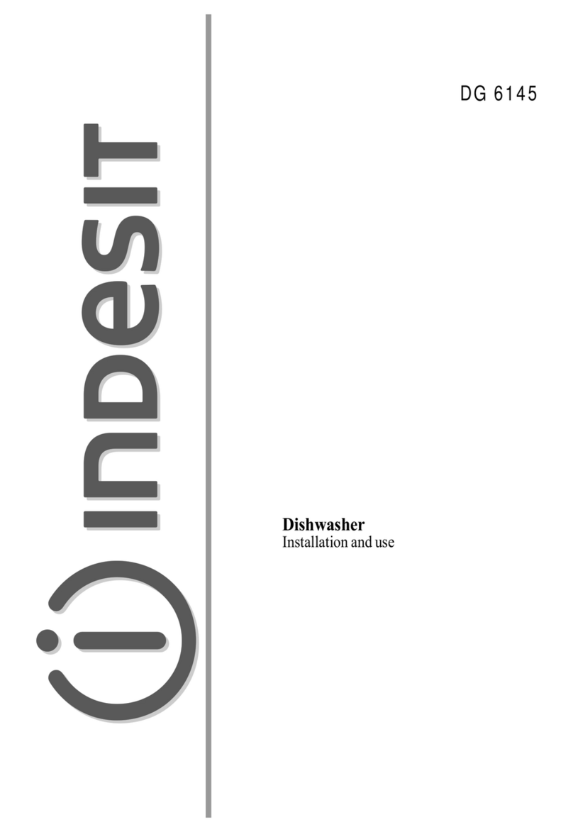 Indesit DG 6145 Installation and use guide
