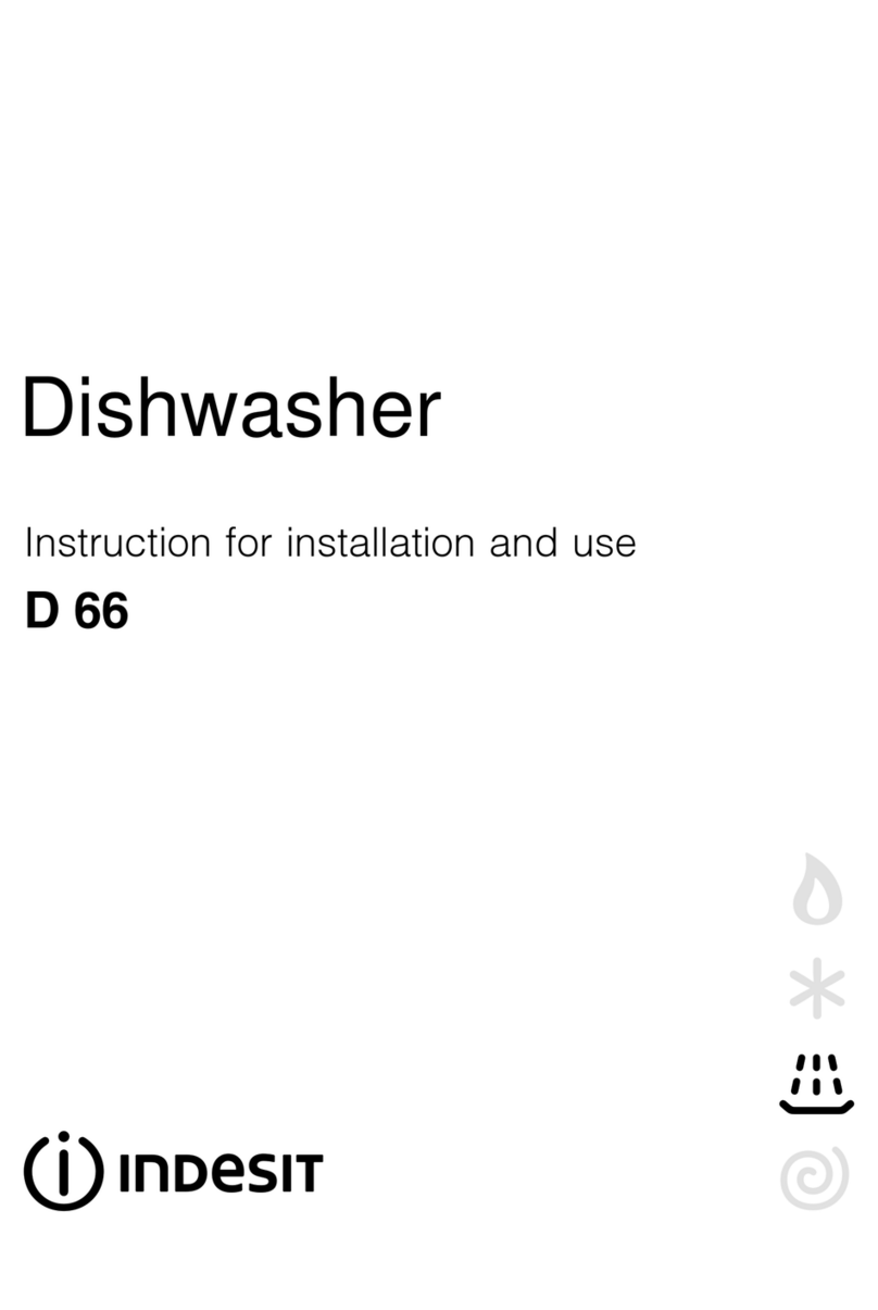 Indesit D 66 User manual