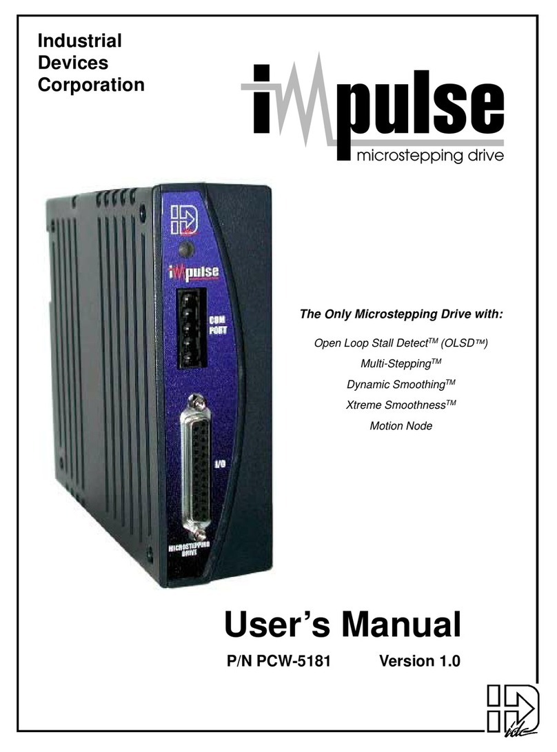 Industrial Devices Corporation Impulse PCW-5181 user manual