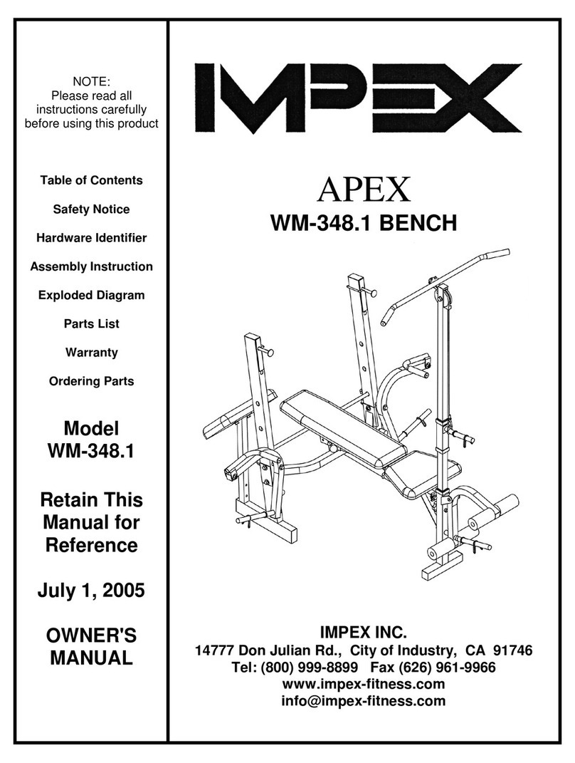 Impex APEX WM-348.1 owner's manual