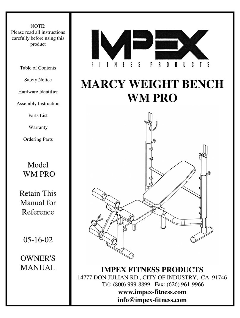 Impex WM PRO owner's manual