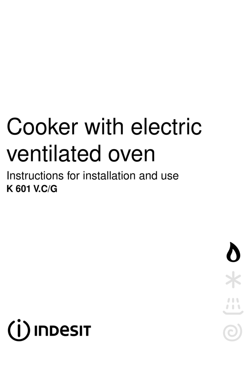 Indesit K 601 V.C/G User manual