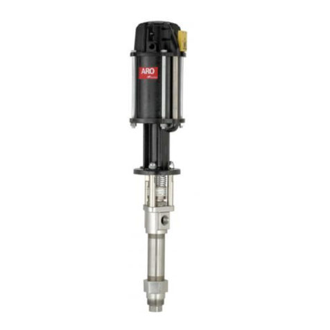 ARO TWO BALL PUMP SERIES 650409-X User manual