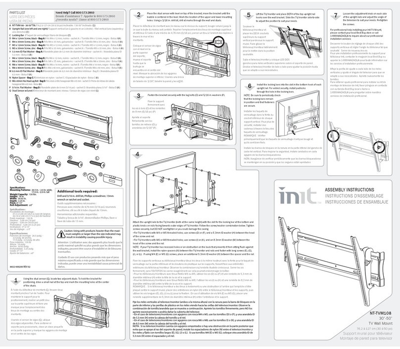 Init NT-TVM108 Assembly instructions