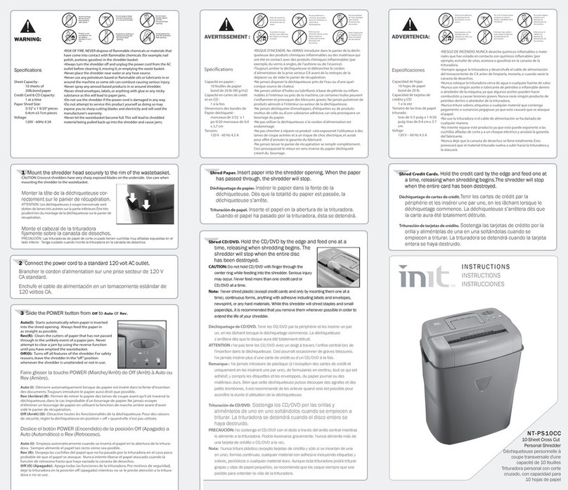 Init NT-PS10CC User instructions