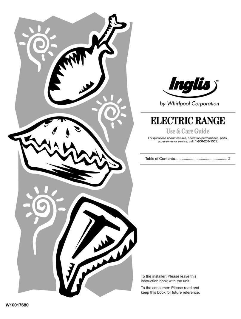 Inglis W10017680 Use and care guide