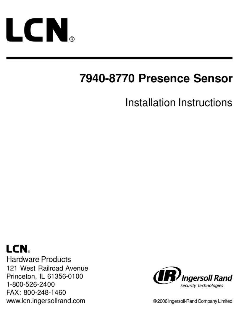 LCN LCN 7940-8770 installation instructions