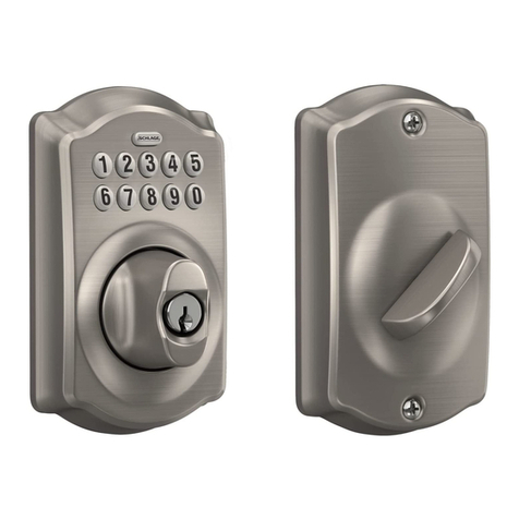 Schlage BE365 owner's manual
