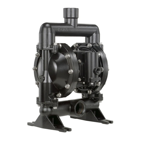 Ingersoll-Rand 1" DIAPHRAGM PUMP PW10A-X-X User manual