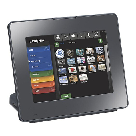 Insignia Infocast NS-DP8CH User manual