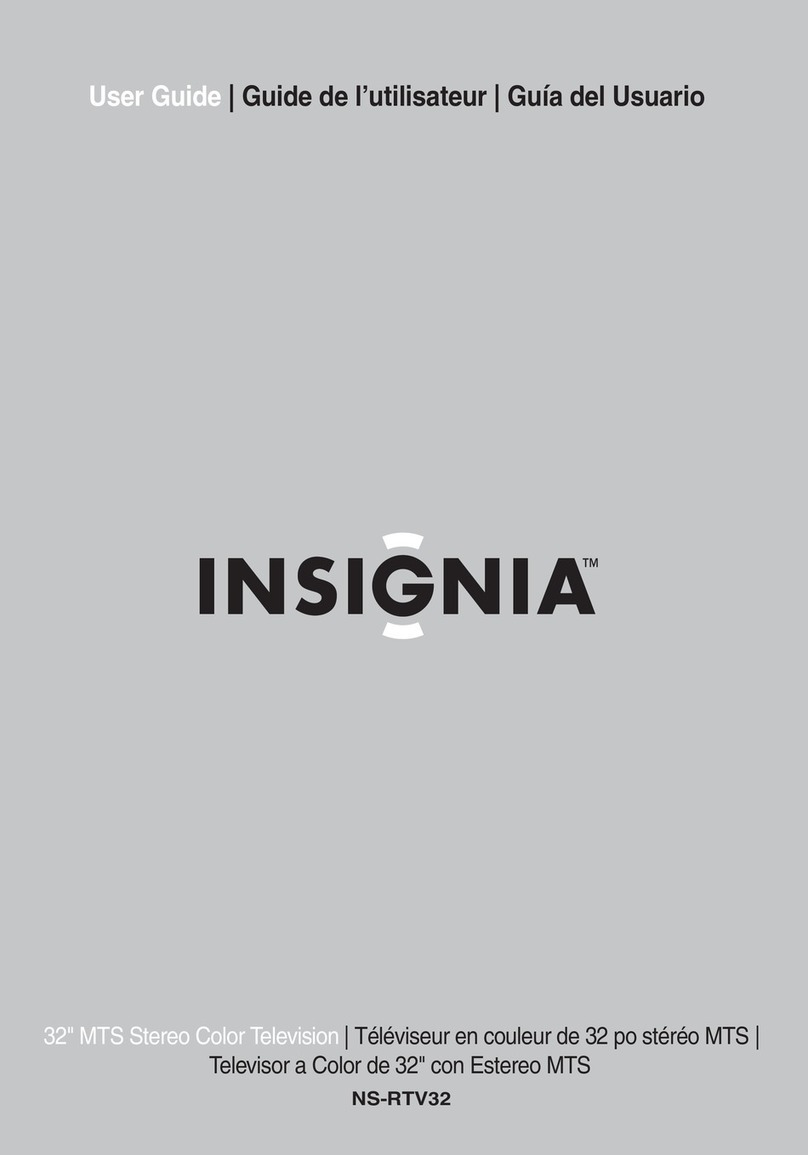 Insignia NS-RTV32 - 32" CRT TV User manual