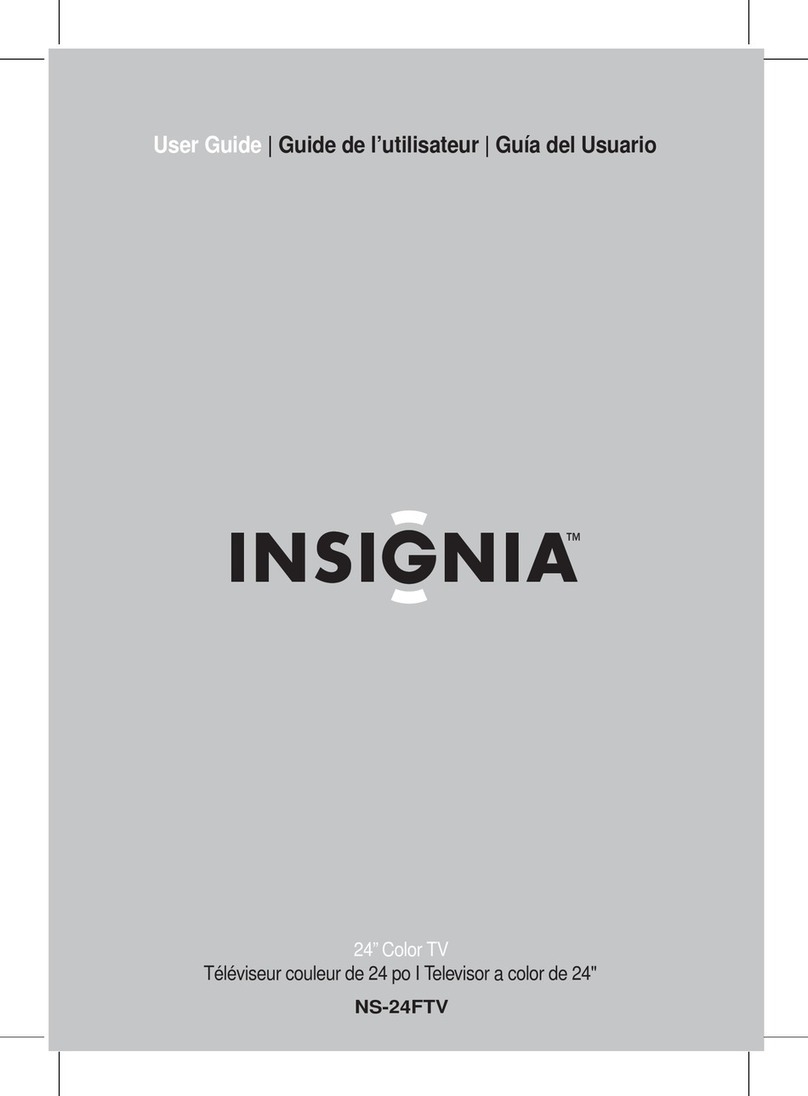 Insignia NS-24FTV - 24" CRT TV User manual