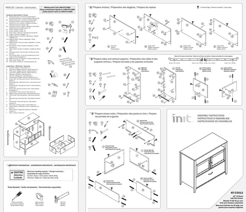 Init NT-C3012 Assembly instructions