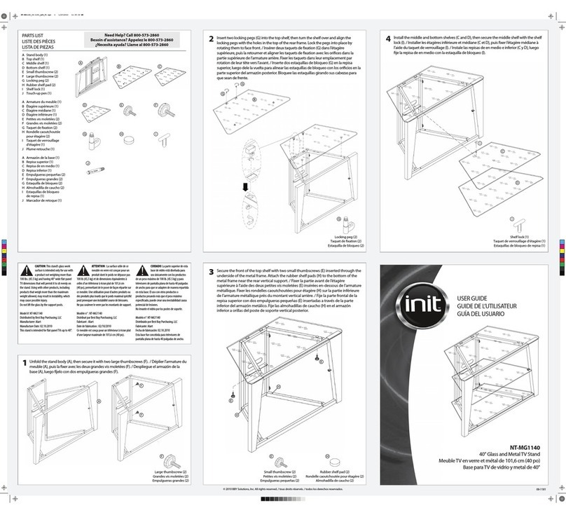 Init NT-MG1140 User manual