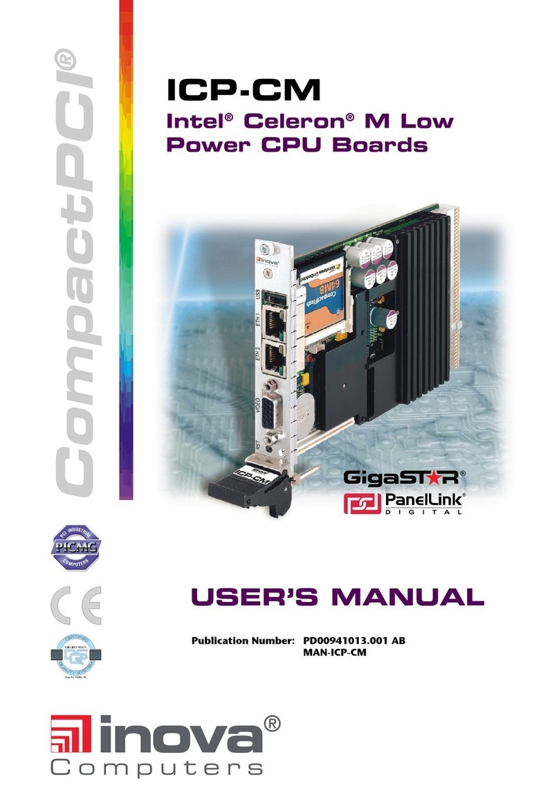 Inova PD00941013.001 user manual