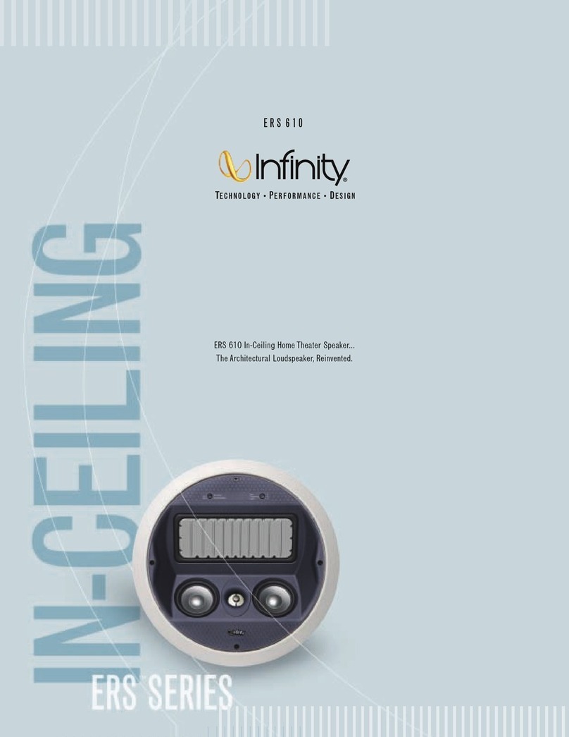 Infinity ERS 610 Product information
