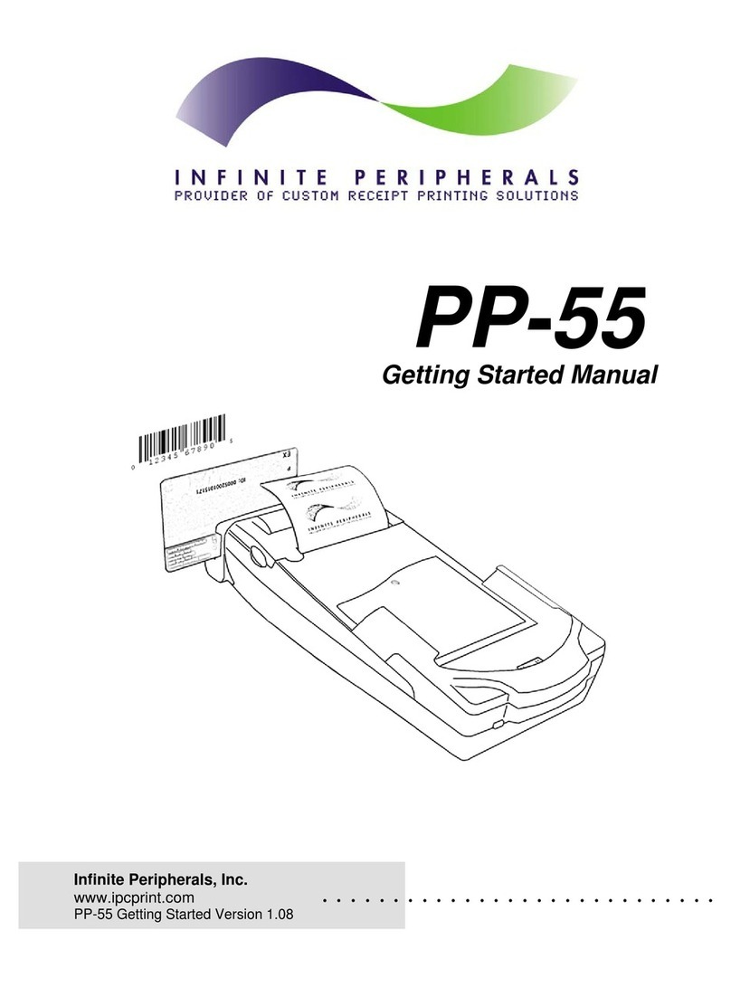 Infinite Peripherals PP-55 Getting started manual