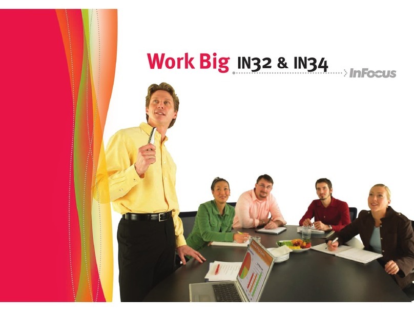InFocus Work Big IN32 User manual