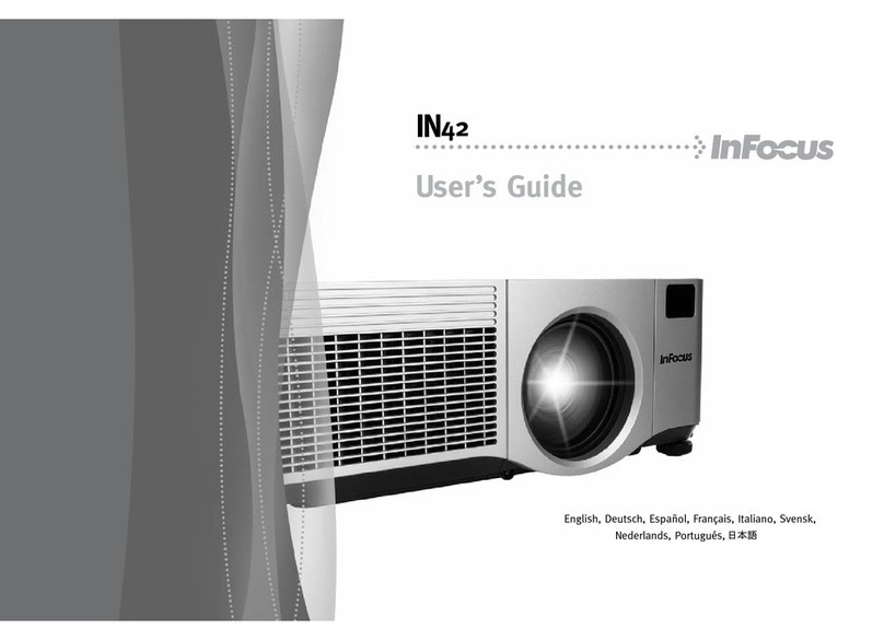 InFocus IN42ff User manual