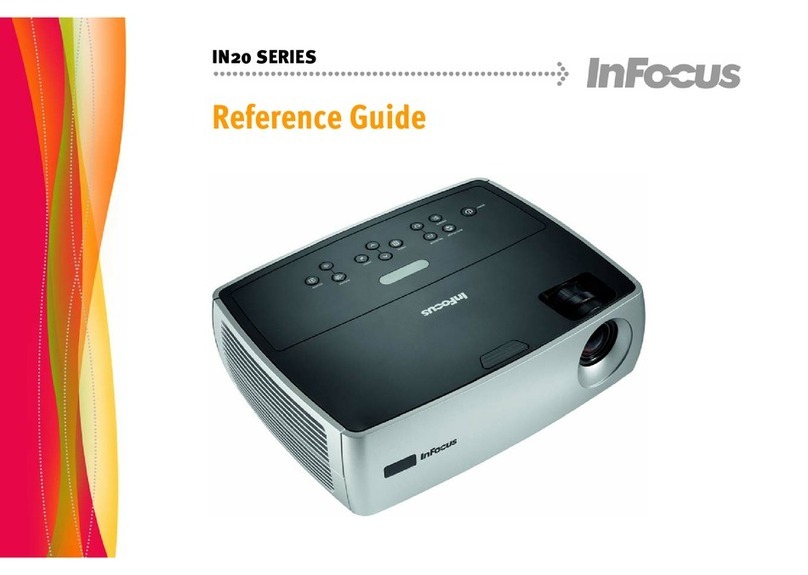 InFocus IN20 Series User manual