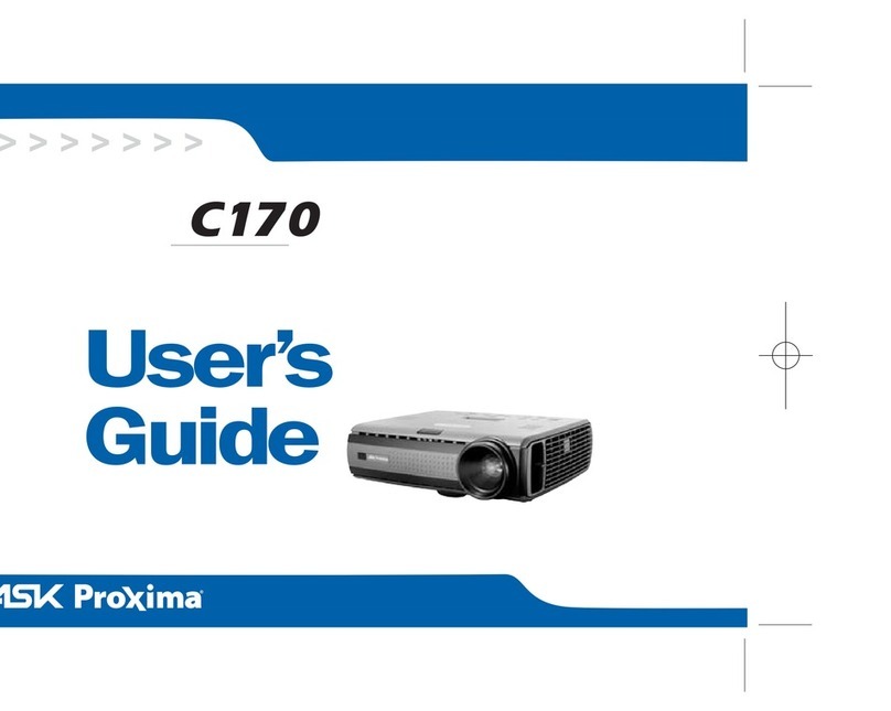 InFocus ASK Proxima C170 User manual