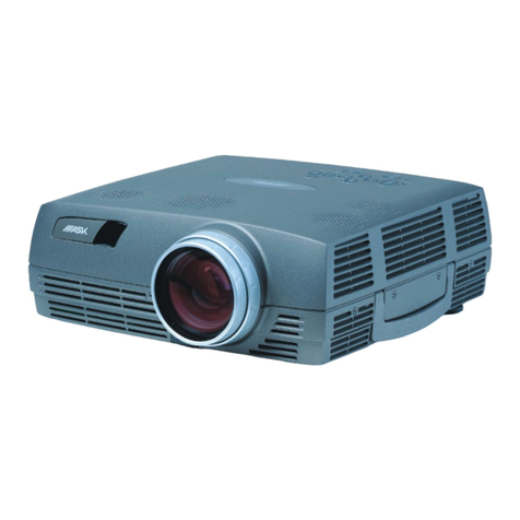 Proxima 8000 User manual